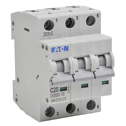 Cutler Hammer WMZS3C25 Circuit Breaker | 480V 25A 3P 10kA@277/480V Feed-Thru WMZS Series