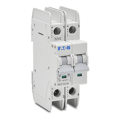 Eaton WMZT2C08 Circuit Breaker | 480V 8A 2 Pole 10kA@480V WMZ Series