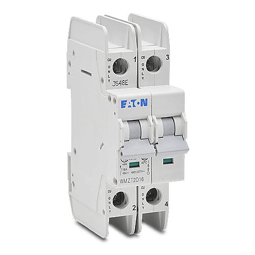 Eaton WMZT2D16 Circuit Breaker | 480V 16A 2 Pole 10kA@480V WMZ Series