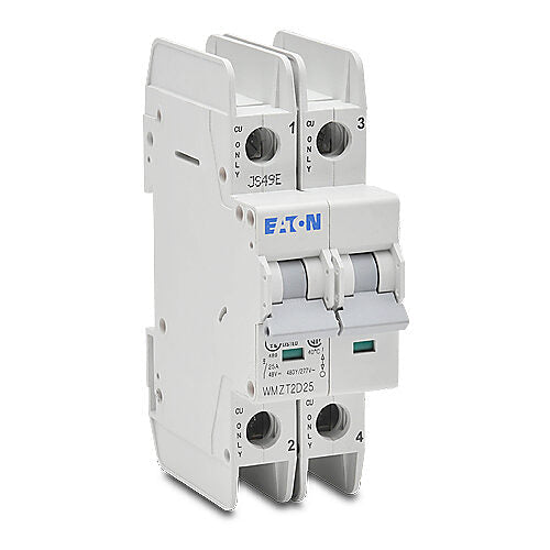 Eaton WMZT2D25 Circuit Breaker | 480V 25A 2 Pole 10kA@480V WMZ Series