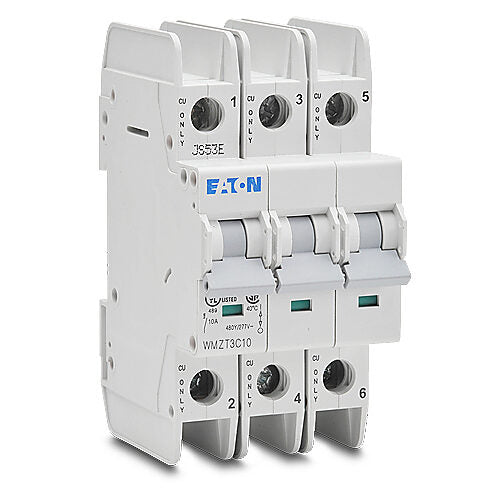 Eaton WMZT3C10 Circuit Breaker | 2V 10A 3 Pole 10kA@480V WMZ Series
