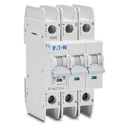 Eaton WMZT3D04 Circuit Breaker | 480V 4A 3 Pole 10kA@480V WMZ Series