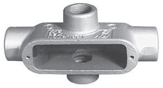 OZ/Gedney X50 Conduit Outlet Body Malleable Iron 1/2-inch hub Form 35 Unilets Type X