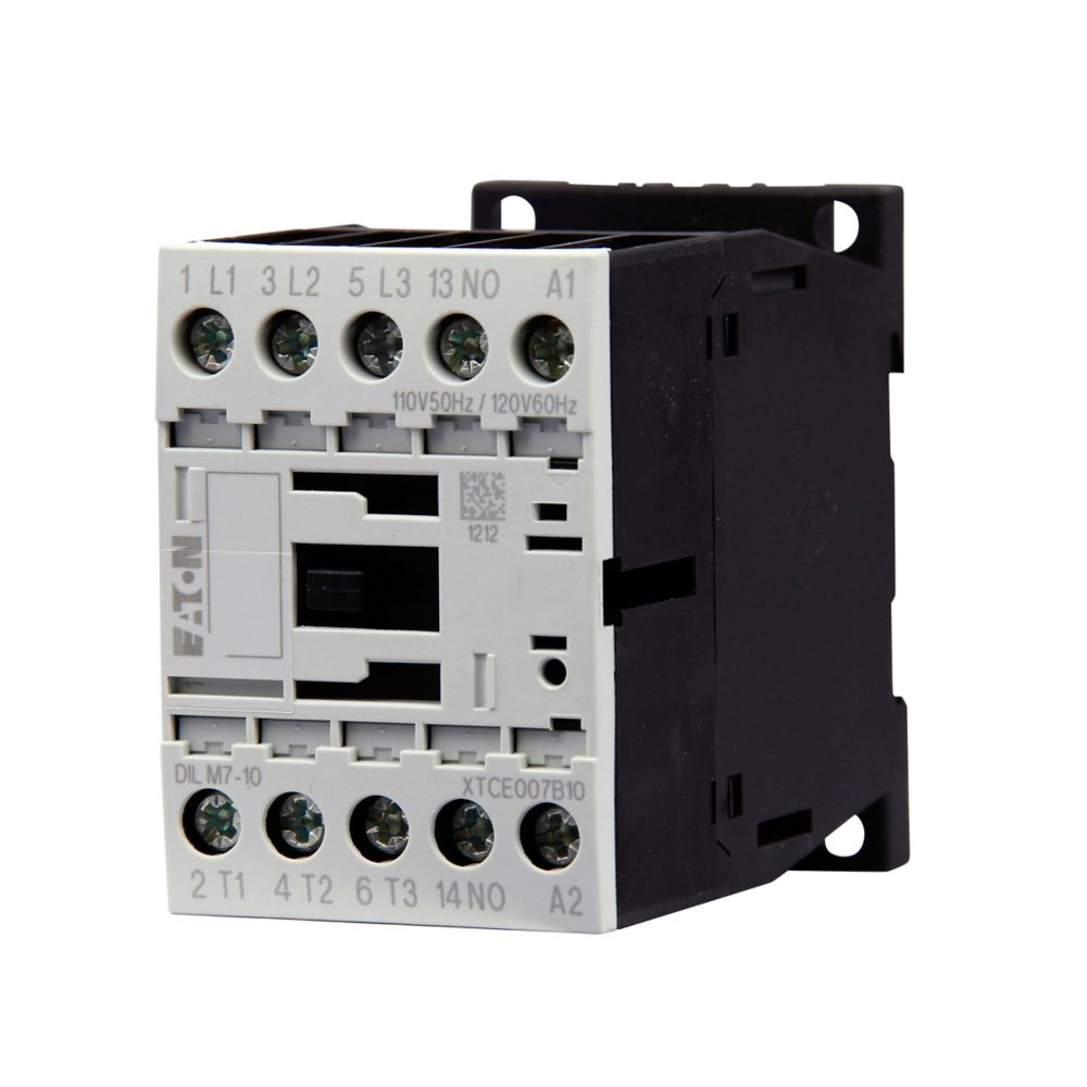 Eaton XTCE007B10T Contactor | 3P 3Ph 7A 24V Coil Non-Reversing