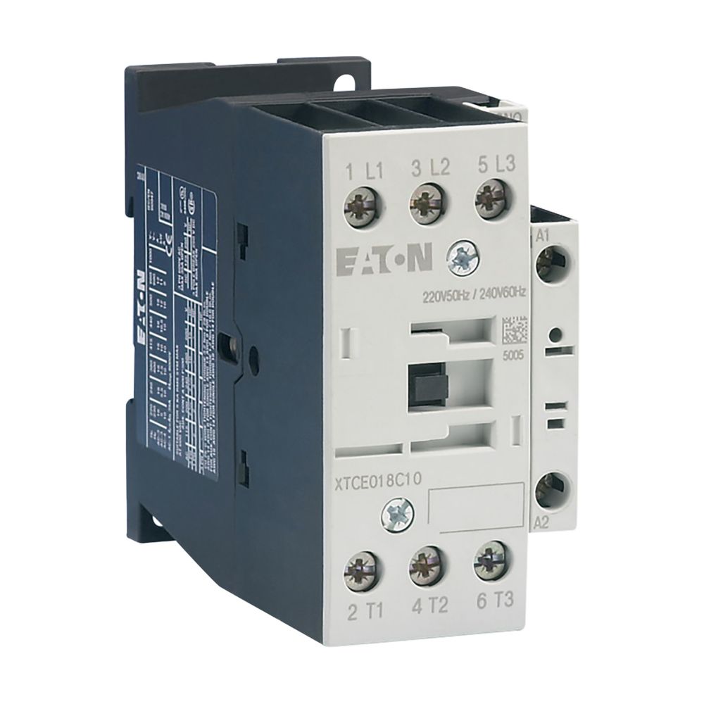 Cutler Hammer XTCE025C10A Contactor | 3P 3PH 600V 25A 120V Coil XT Series