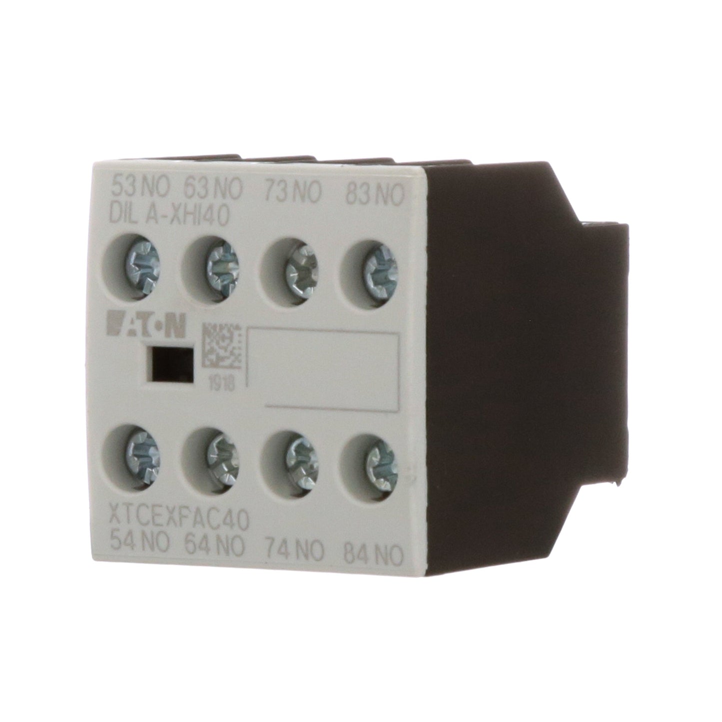 Cutler Hammer XTCEXFAC40 Contactor And Motor Starter Auxiliary | 4NO 690V AC/220V DC XT Series