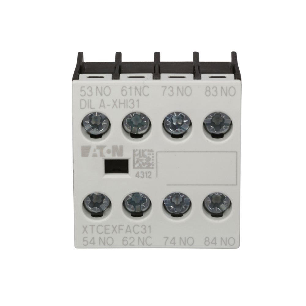 Cutler Hammer XTCEXFBG40 Contactor And Motor Starter Auxiliary 4NO 690V AC/220V DC XT Series