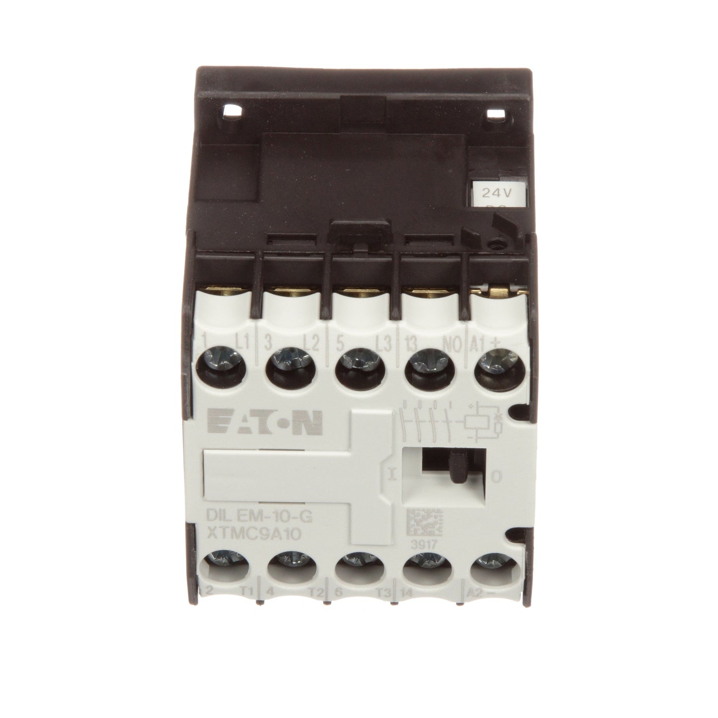 Eaton XTMC9A10TD Contactor | 24 VDC Coil 1 NO Aux Contacts XT