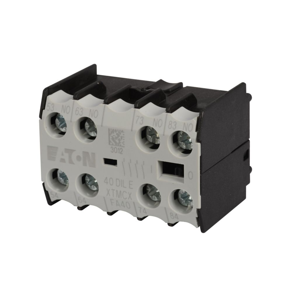 Eaton XTMCXFA40 Contactor And Motor Starter Auxiliary | 4NO 7V