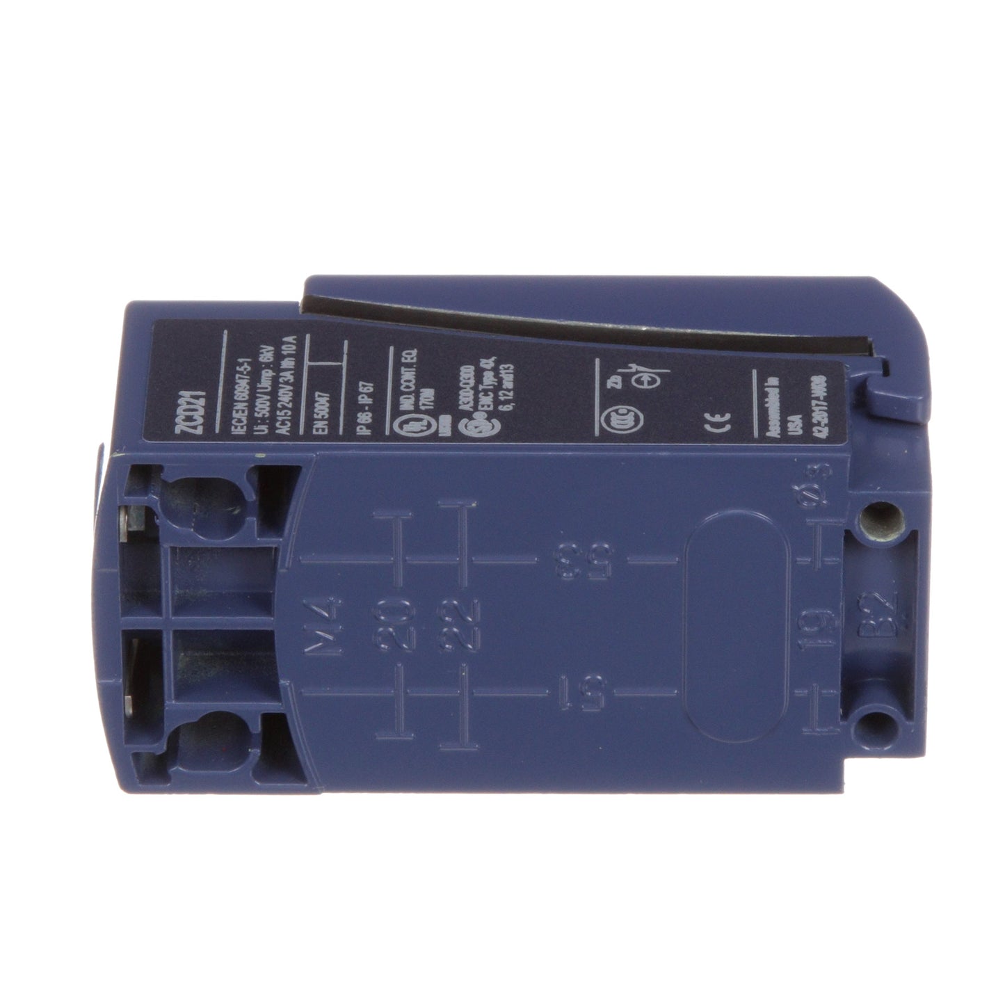 Telemecanique ZCD21 Limit Switch | 1 NC + 1 NO ZCD Series