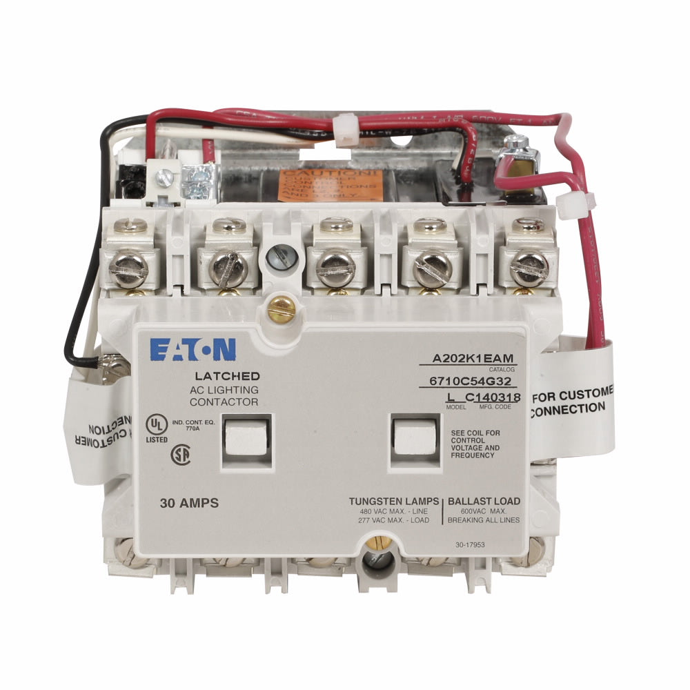 A202K1EAM Eaton A202 Magnetically Held Lighting Contactor - Essential Electric Supply