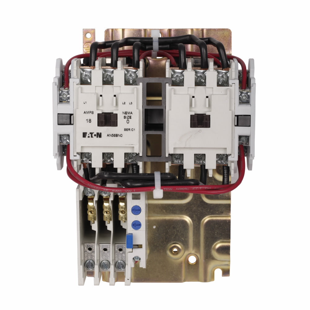 Cutler Hammer AN56BN0AC Motor Starter | 3 pole 3 phase 600V 18A 110V coil Freedom Series
