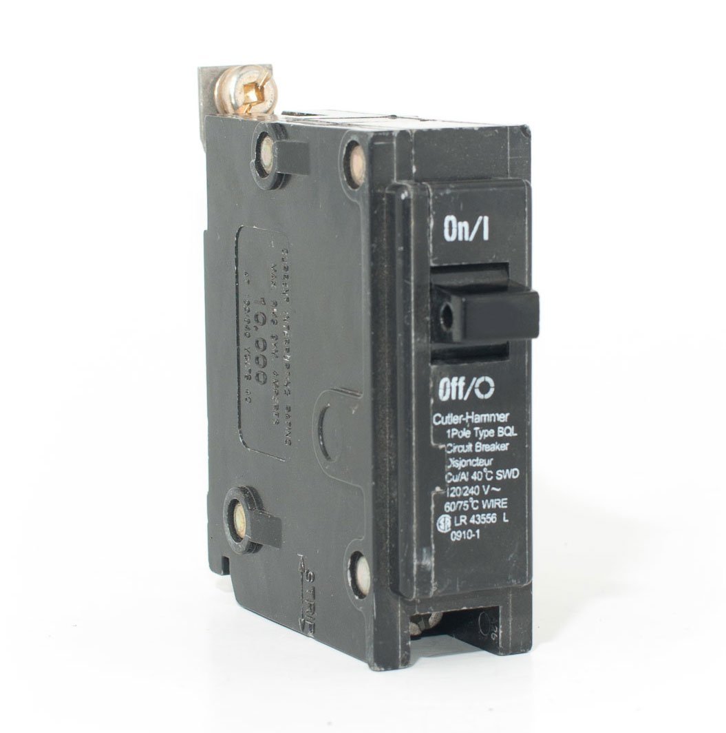 Eaton BQL40 Circuit Breaker | 240V 40A 1P Bolt-On 10kA@240V BQL Series