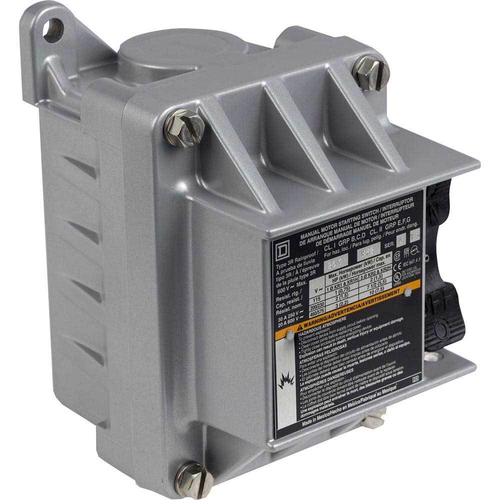 Square D 2510KR2 Motor Starter | 600V 30A 3 pole Class 2510