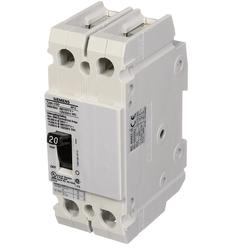 Siemens CQD225 Circuit Breaker | CQD Series CQD 480V 25A