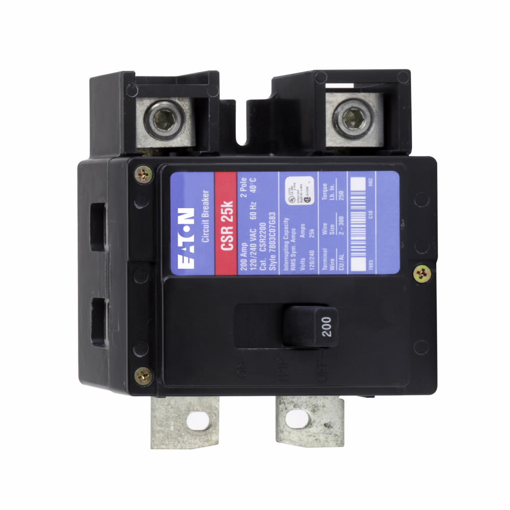 Cutler Hammer CSR2200N Circuit Breaker | 240V 200A 2P 25kA@240V Plug-In CSR Series