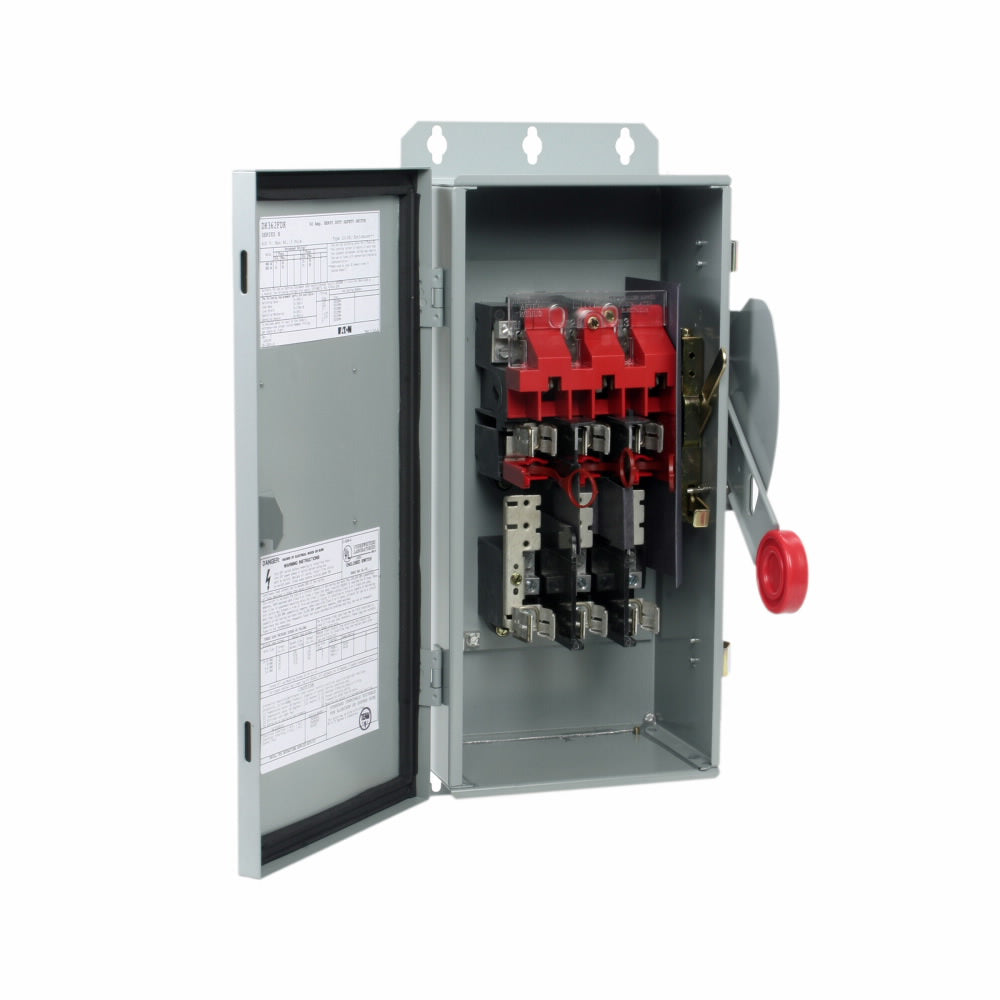 Cutler Hammer DH361FDK Disconnect Switch | 600V 30A 3P Fusible NEMA 12 DH Series