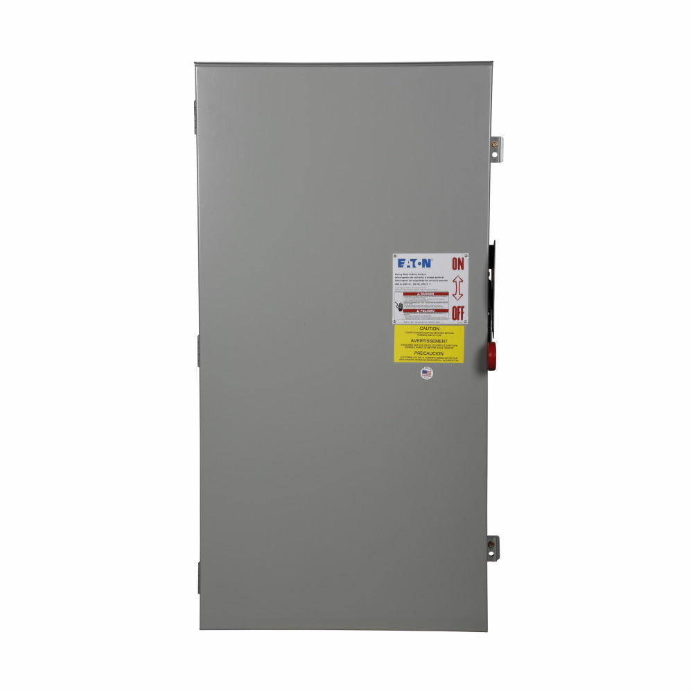 Cutler Hammer DH365NRK Disconnect Switch | 600V 400A 3P Fusible DH Series