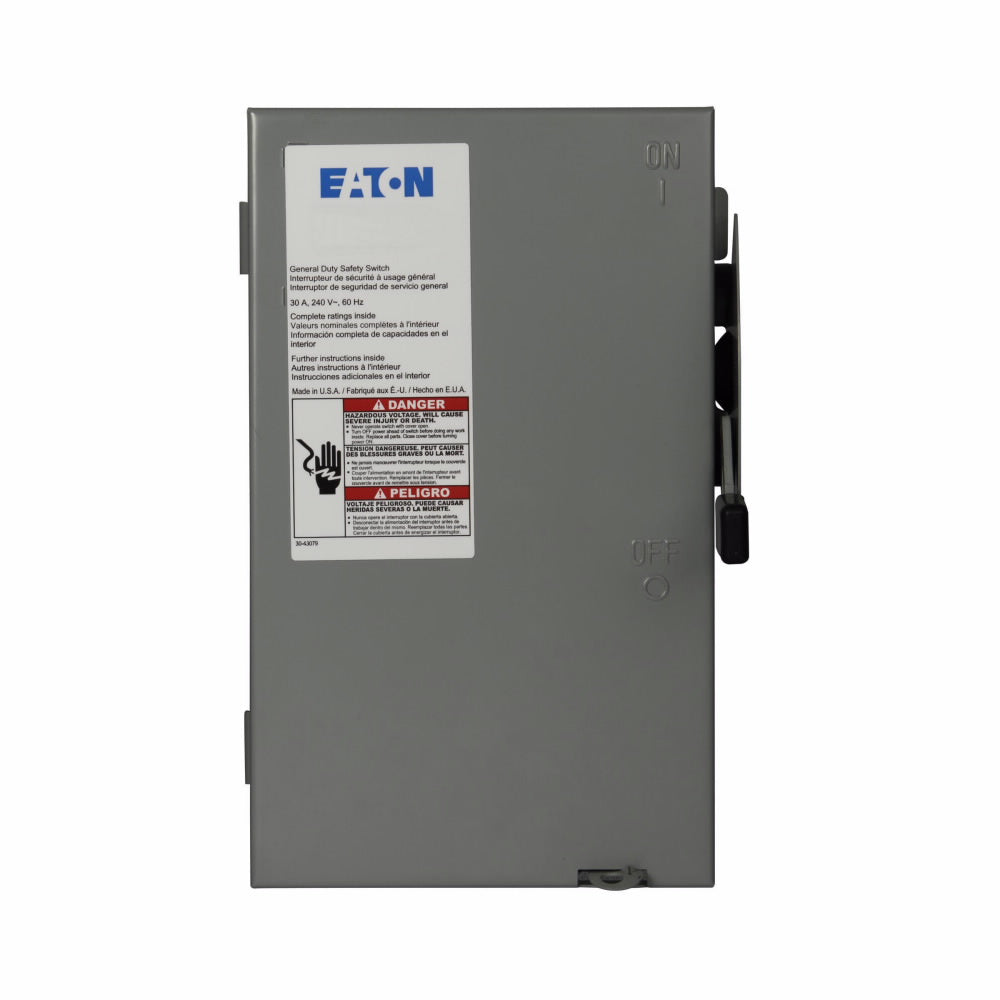 Cutler Hammer DG321UGB Disconnect Switch (Non-Fusible) - Essential Electric Supply