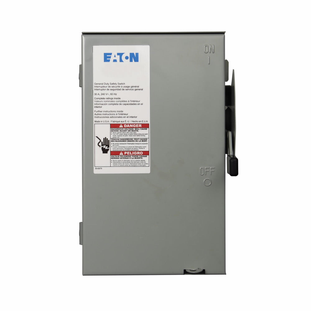 Cutler Hammer DG321URB Disconnect Switch (Non-Fusible) - Essential Electric Supply
