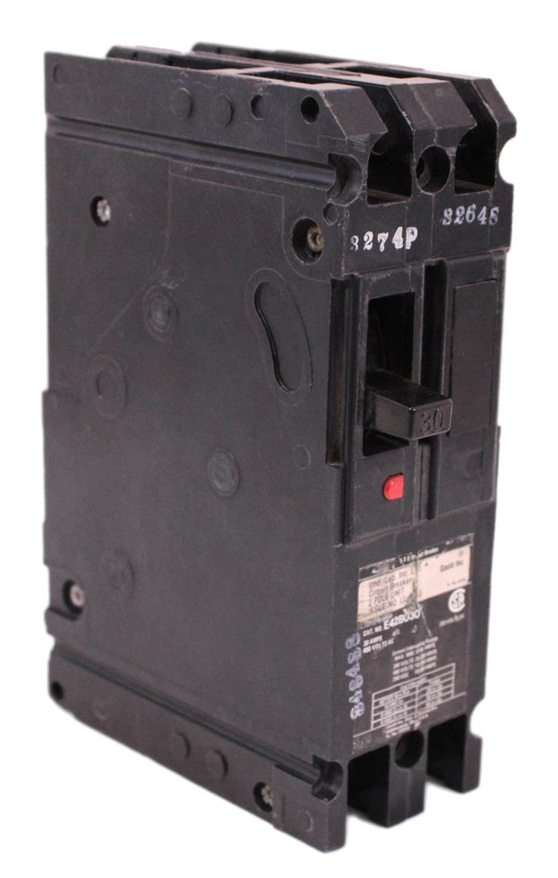 Siemens E42B015 Circuit Breaker | 480V 15A 2P 18kA@480V Bolt-On E Series
