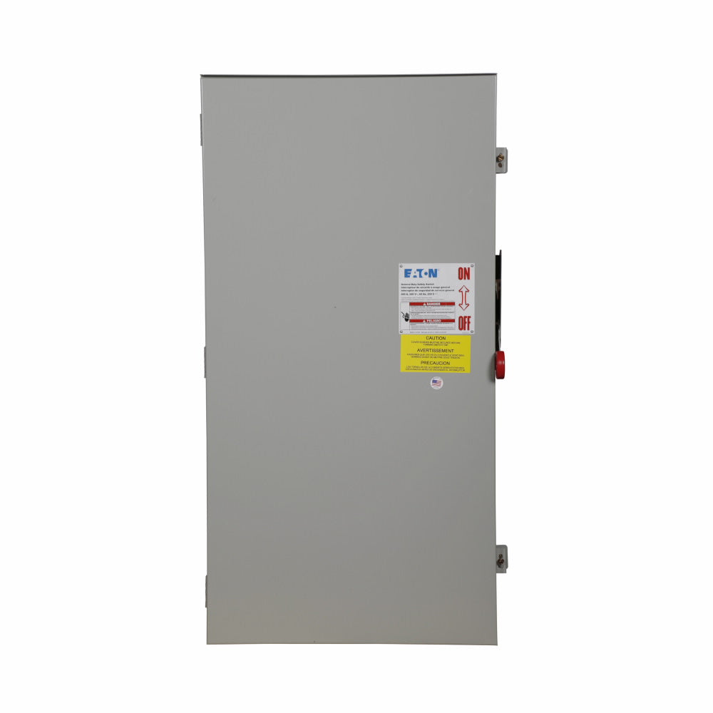 Cutler Hammer DG225NRK Disconnect Switch | 240V 400A 1-Phase 2-Pole Fusible 100kA@240V DG Series