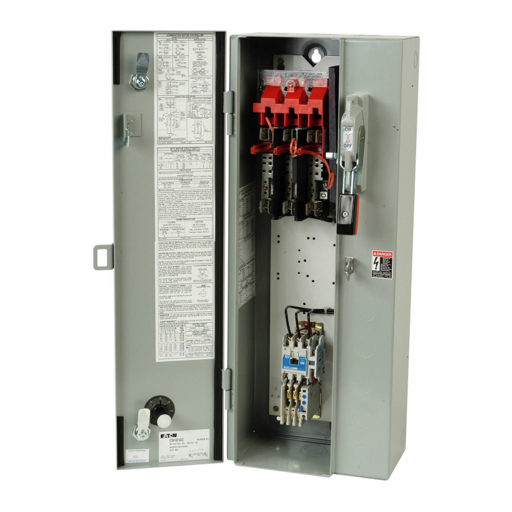 ECN1614AAA Cutler Hammer Motor Starter 3 pole 3 phase 600V 30A 120V coil - Essential Electric Supply