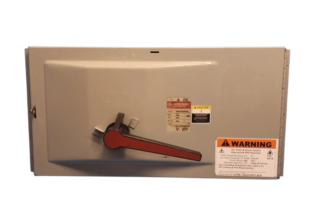 General Electric ADS36600HMFP Switch | Spectra Series ADS 600V 600A