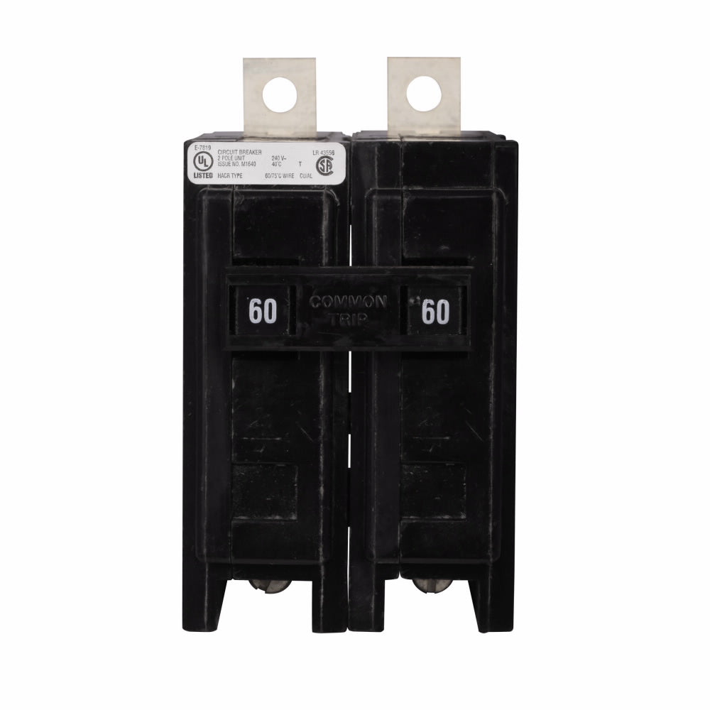 QBHW2060H - Cutler Hammer Bolt-On 60 Amp 2 Pole Circuit Breaker - Essential Electric Supply