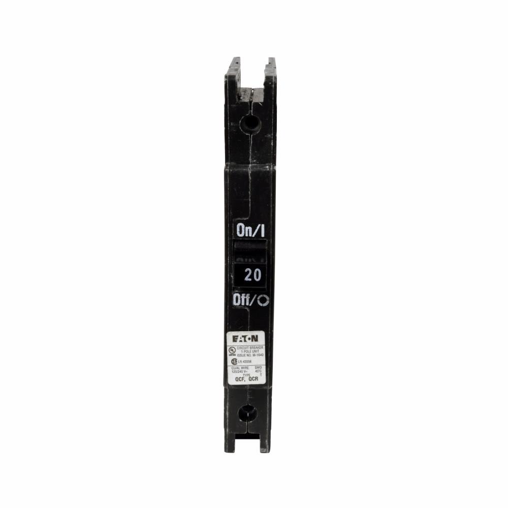 Cutler Hammer QCF1020 Circuit Breaker | 240V 20A 1P 10kA@120V Feed-Thru QUICKLAG