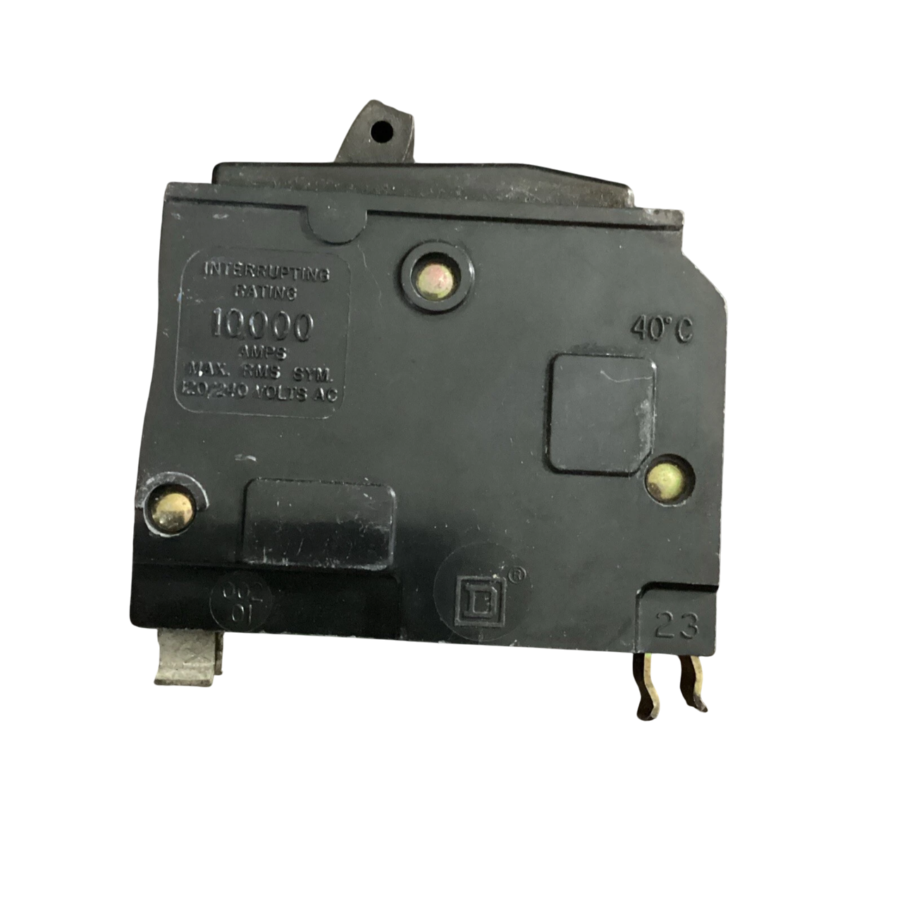 QOT120 Square D Tandem Miniature Circuit Breaker 20 A, 1 Pole, 120/240 Vac