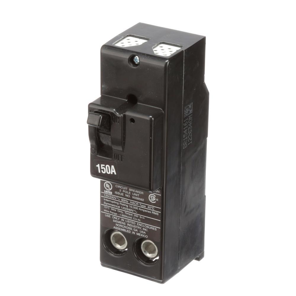 Siemens QN2150 Circuit Breaker | 240V 150A 2P 10kA@240V Q Series