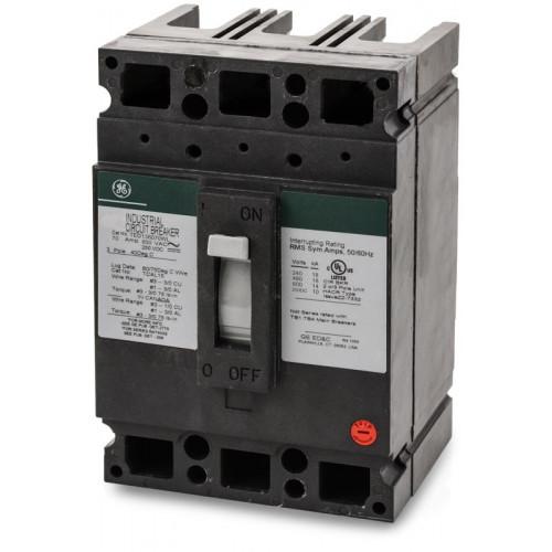 General Electric TED136070WL Circuit Breaker | 600V 70A 3P 18kA@480V Feed-Thru E150 Line