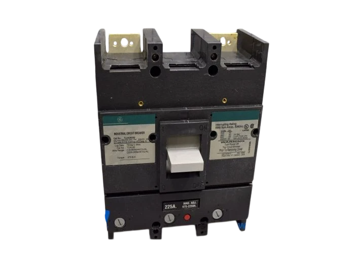 General Electric TJJ426225 Circuit Breaker | 600V 225A 2P 30kA@480V Bolt-On J600 Line