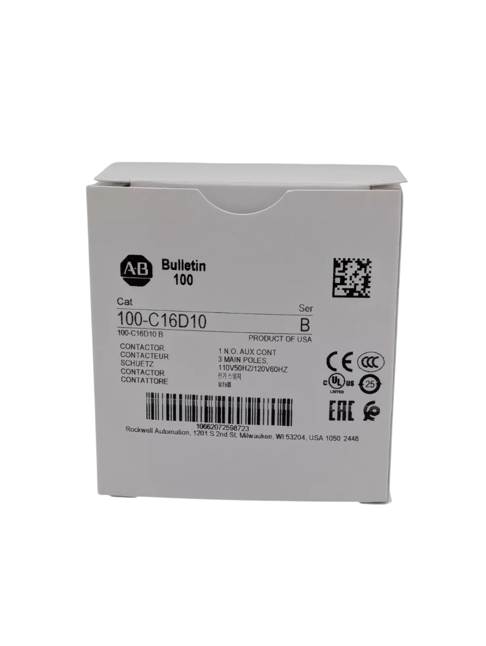 Allen-Bradley 100-ES2-11 Contactor And Motor Starter Auxiliary | Motor Control