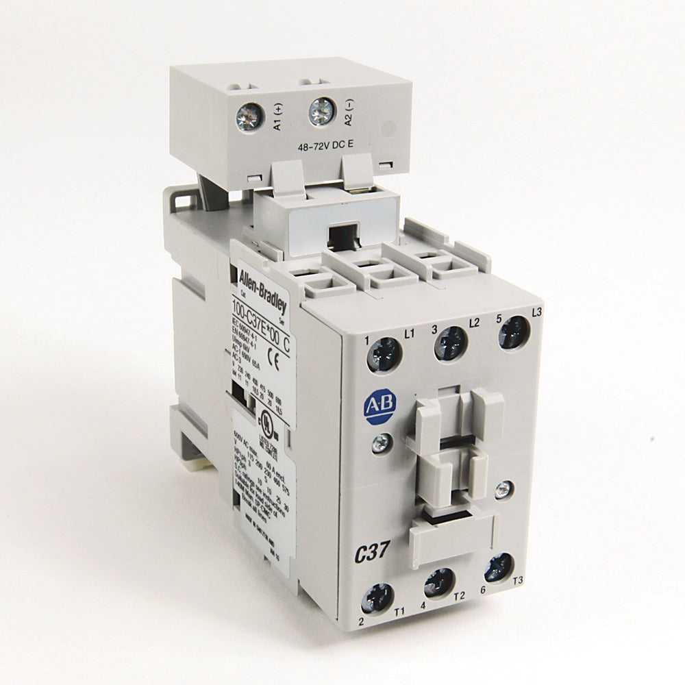 Allen-Bradley 100-C37EJ10 Contactor | 600V 37A 3P 24V Bulletin 100-C