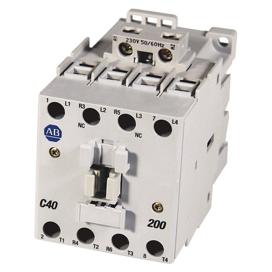 Allen-Bradley 100-C40DJ400 Contactor | 600V 3 phase 37A 4 pole 24V coil