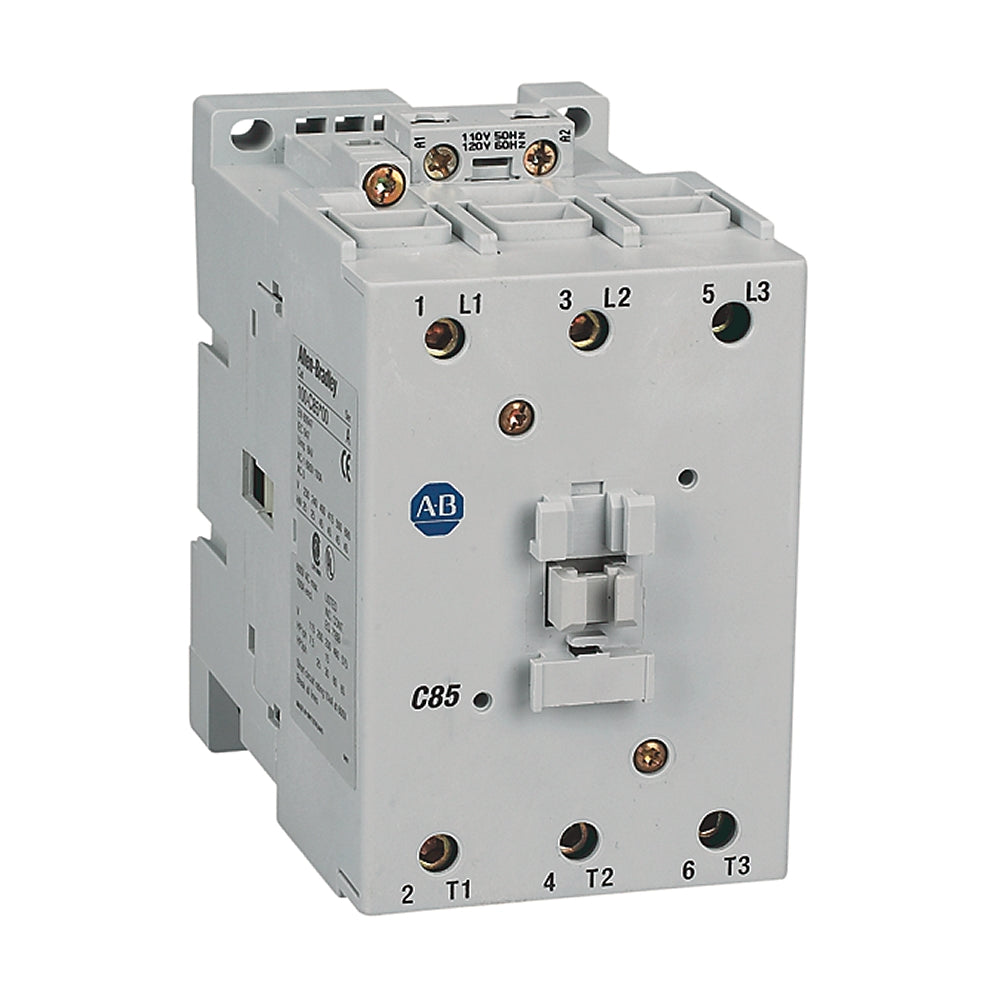 Allen-Bradley 100-C85D10 Contactor | 3P 3Ph 600V 85A 110V Coil