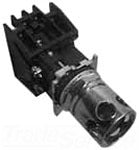 Cutler-Hammer 10250T181HAP Pushbutton Indicating Light Zinc Die Cast Chrome-Plated Housing Amber Lens