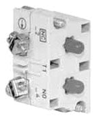 Eaton 10250T1E Pushbutton / Contact Block | 120V 1NO/1NC 10250T