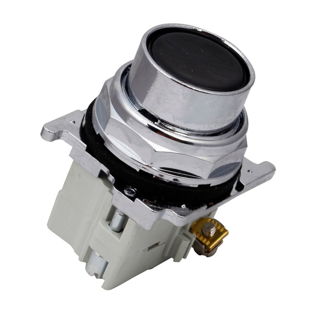 Cutler Hammer 10250T23B Motor Control | 30.5 mm Black Plastic Actuator 1NO Non-Illuminated 10250T Series