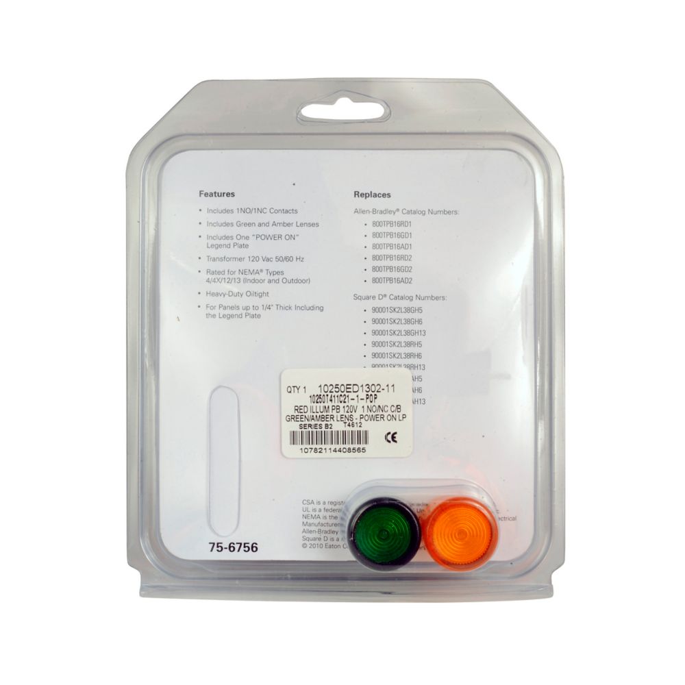 Eaton 10250T411C21-1 Automation Pilot Device/Push Button 10250T Series