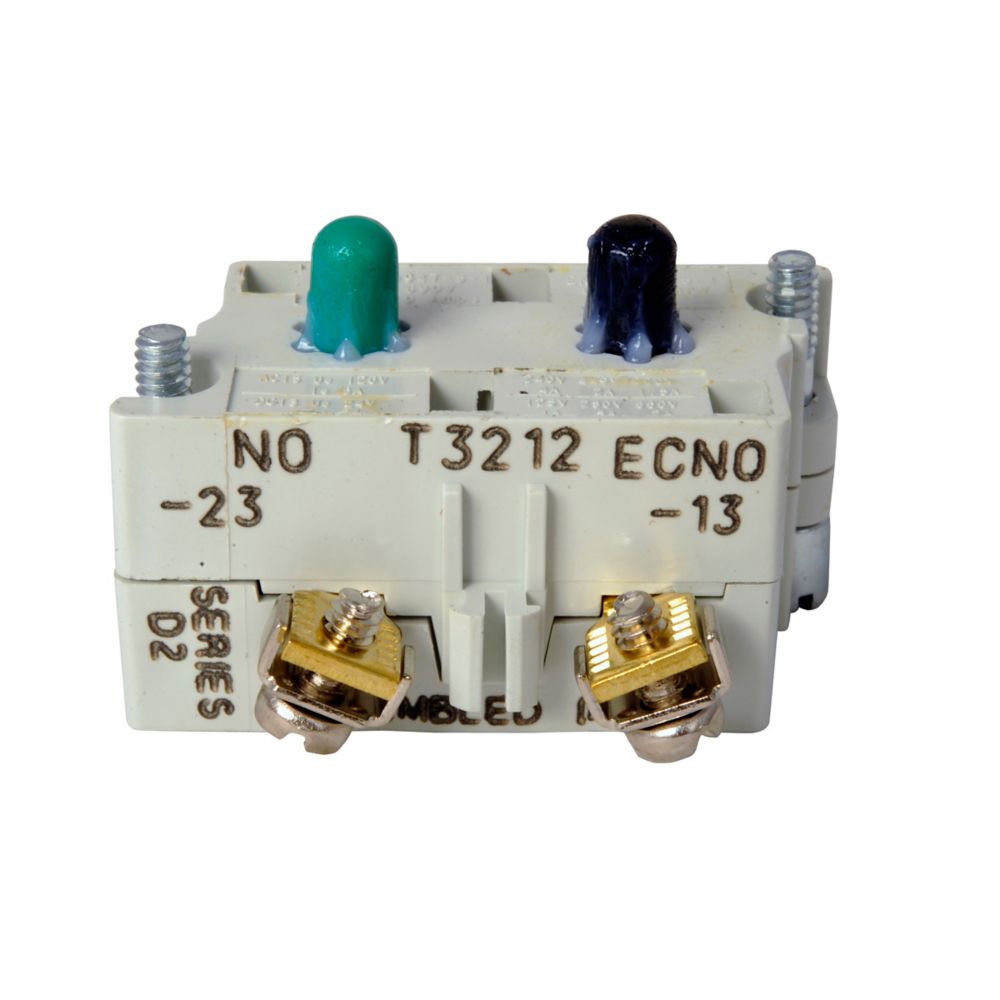 Eaton 10250T57ECP Contact Block | 1NC-1NO Pressure-Terminal 30.5mm 10250T Series