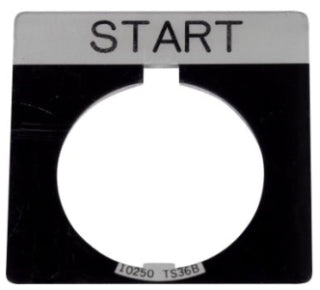 Cutler-Hammer 10250TPP5 Pushbutton Legend Plate Logic Control 10250T Series