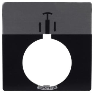 Cutler-Hammer 10250TR6 Logic Control Products Pushbutton Control Station PULL OPEN/PUSH CLOSE Black