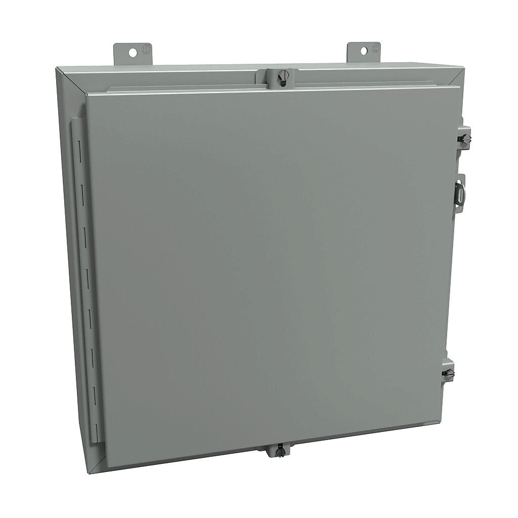 Hammond 1418N4D6 Circuit Breaker Enclosure | 20"x 20"x 8" 25 lb UL 508A Type 3R 12 4 CSA Type 3R 12 4 NEMA Type 3R 4 12 13 IEC 60529 IP66