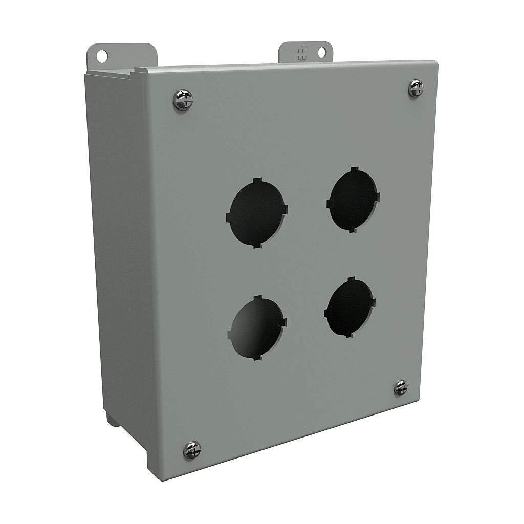 Hammond 1435F Circuit Breaker Enclosure | UL 508A Type 12 and 13 CSA Type 12 and 13 NEMA Type 12 and 13 IEC 60529 IP54