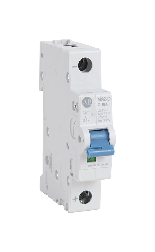 Allen-Bradley 1492-D1C080 Circuit Breaker | 500V 8A 1P 10kA@500VDC Bolt-On