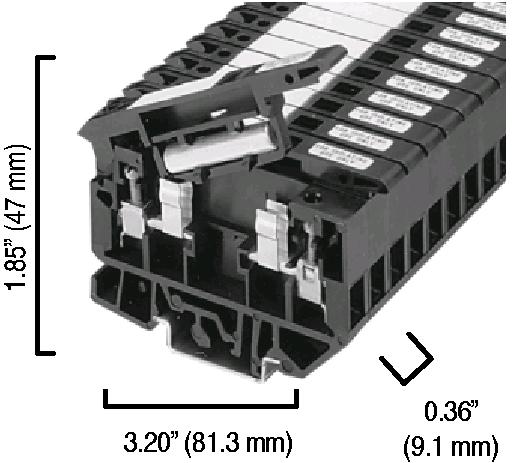 Allen-Bradley 1492-H5 Fuse Block