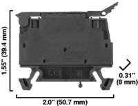 Allen-Bradley 1492-WFB424 Fuse Block 57V 1492